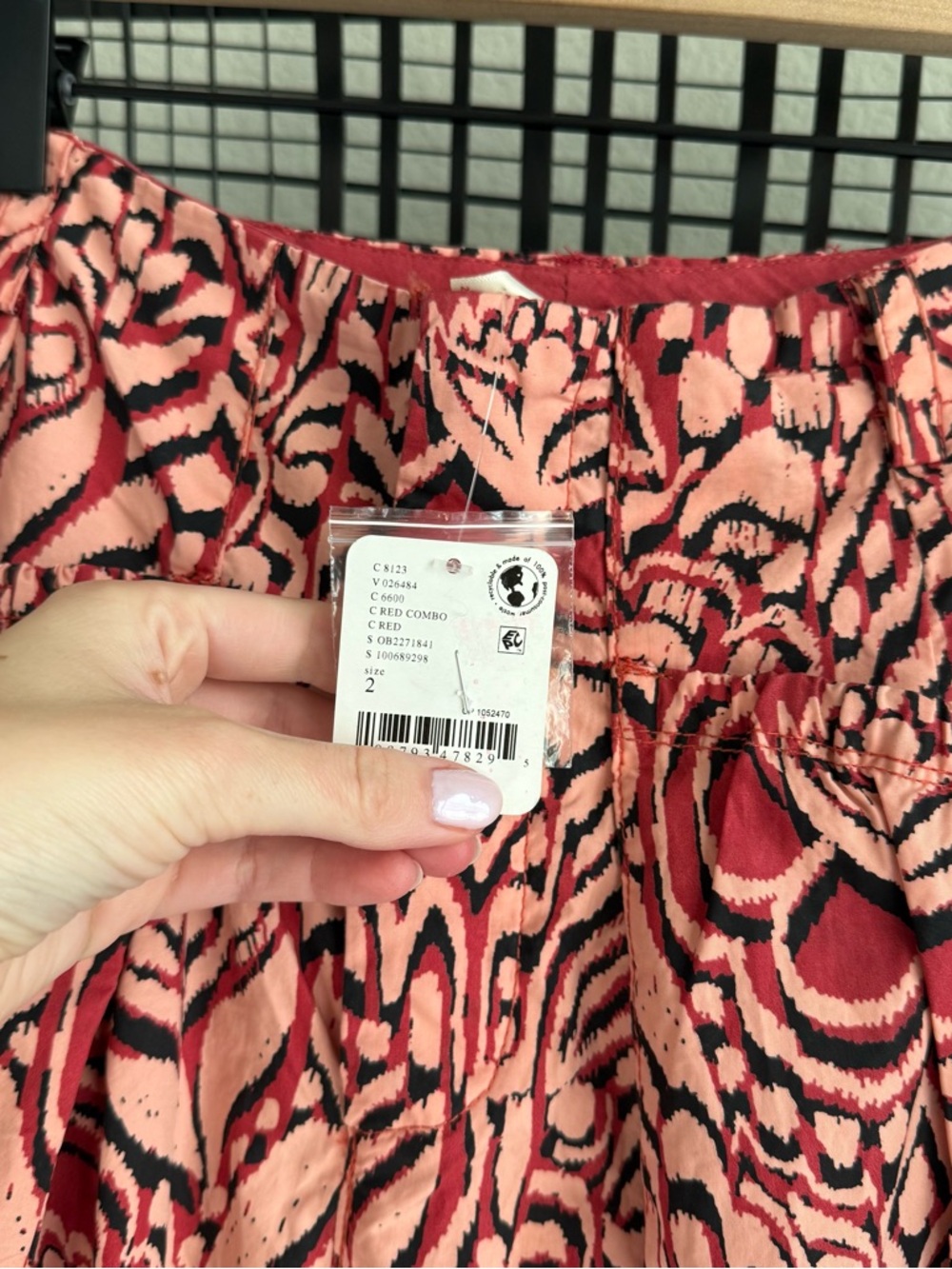 Free people Miss You Most Printed Wide-Leg Pants - Picture 7 of 7
